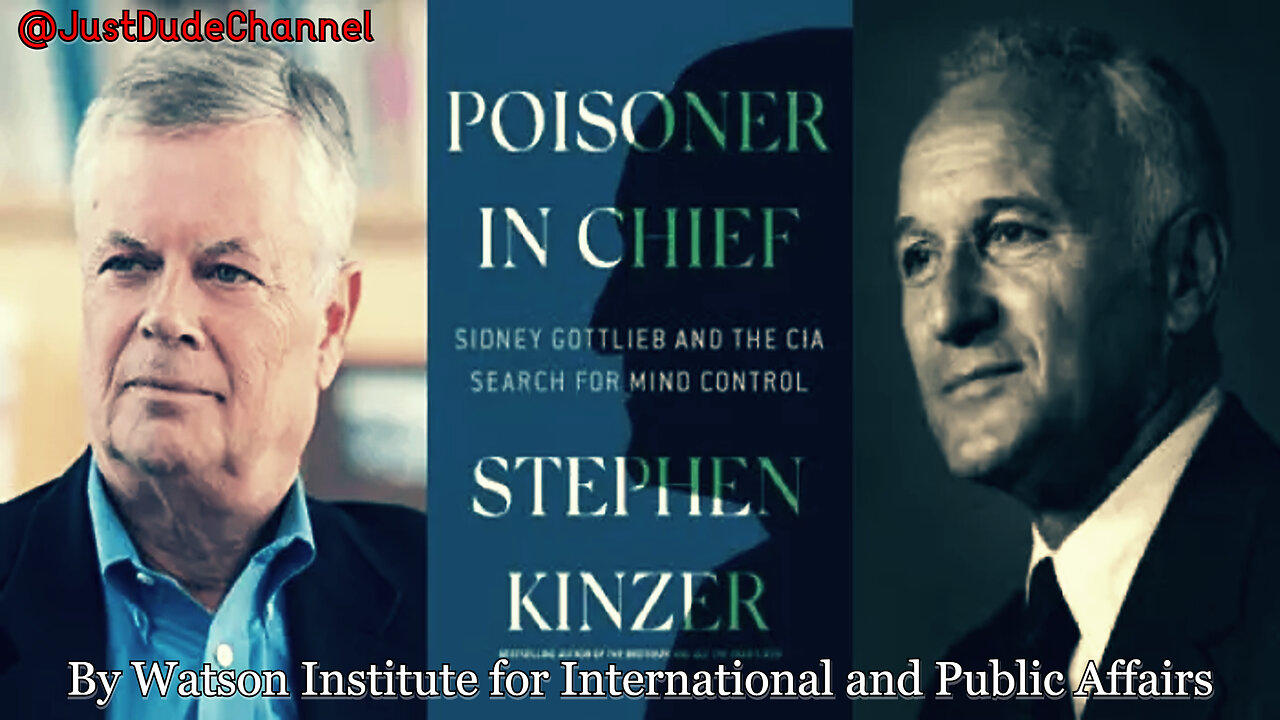 Stephen Kinzer ─ Poisoner In Chief: Sidney Gottlieb And The CIA Search For Mind Control