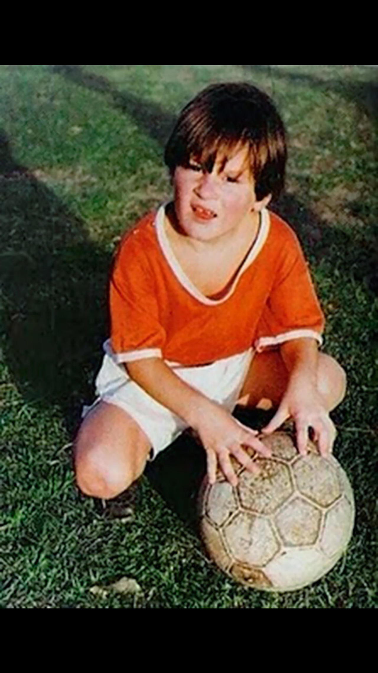Messi as a child