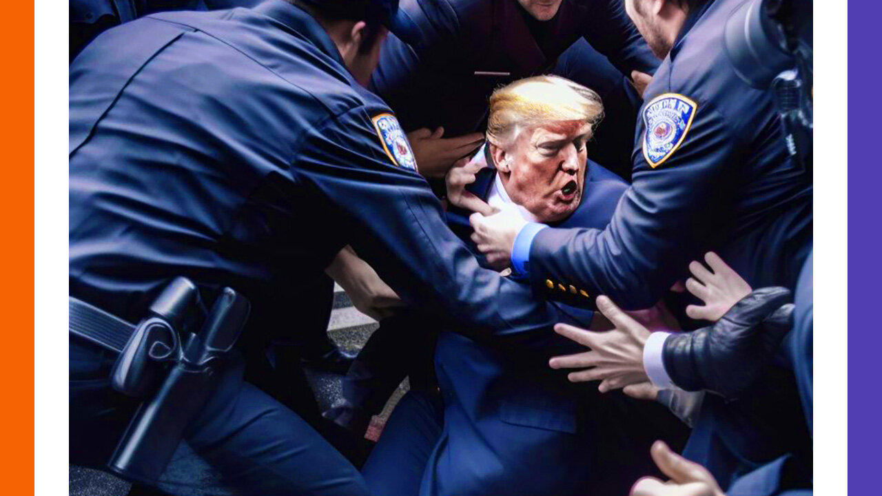 🚨BREAKING: Donald Trump Arrest Watch 🟠⚪🟣 The NPC Show