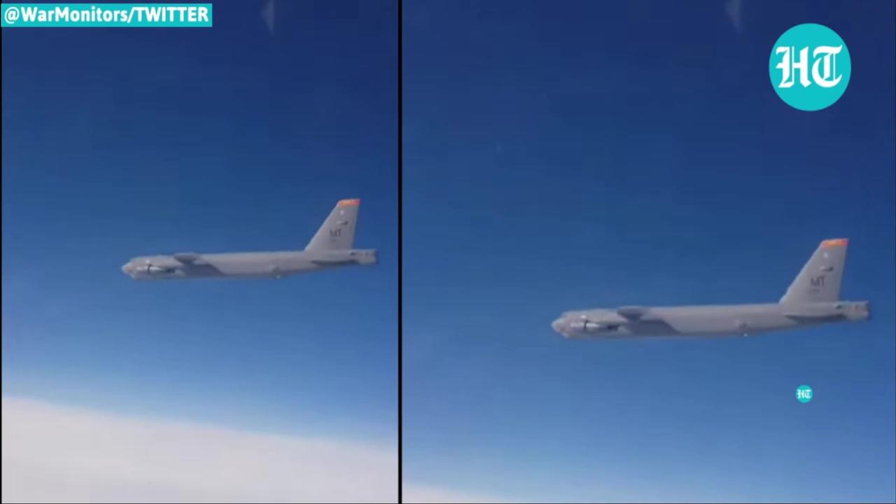 Russia's Su-35 intercepts two U.S. B-52H bombers over the Baltic Sea amid tensions
