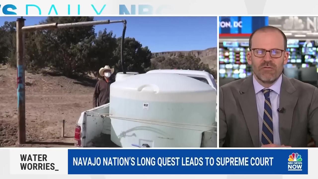 Navajo Nation argues water rights case before Supreme Court