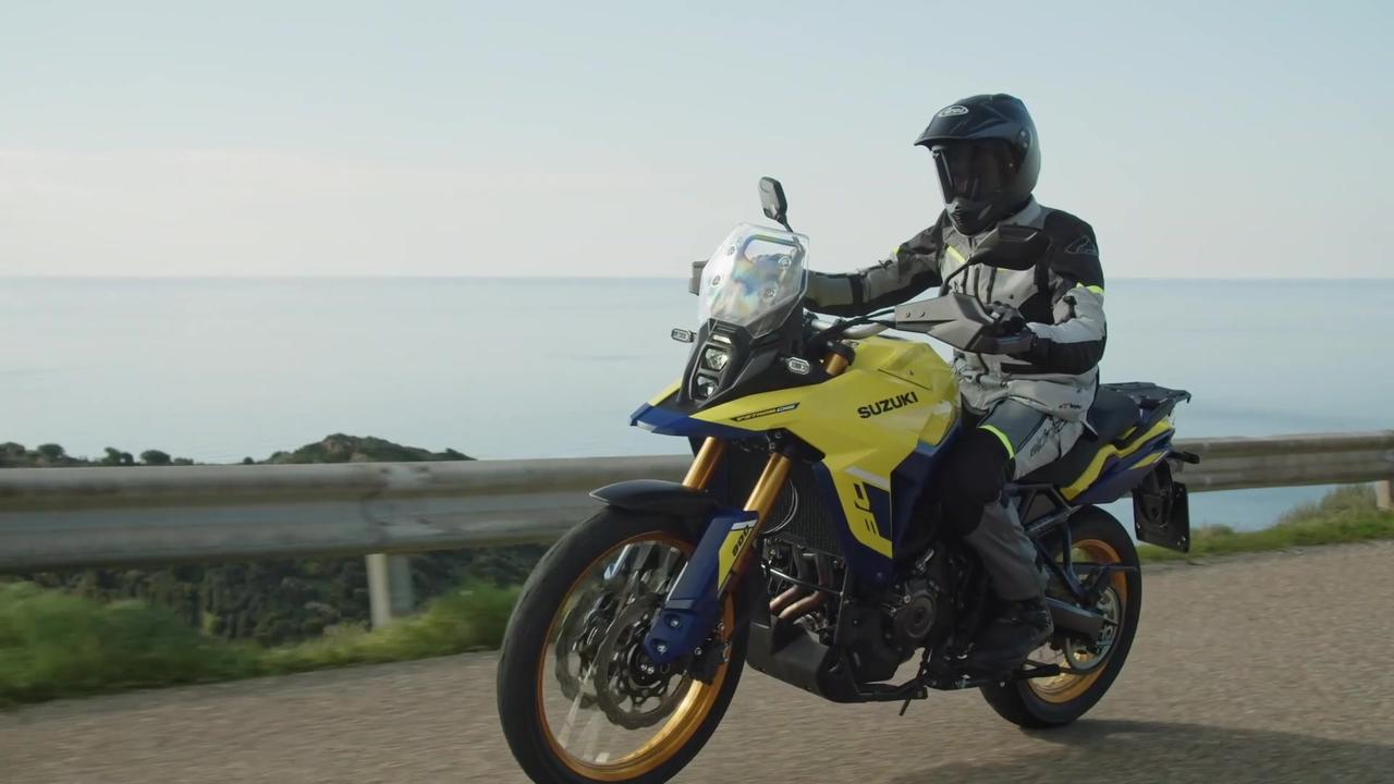 SUZUKI V-Strom 800DE Riding Video