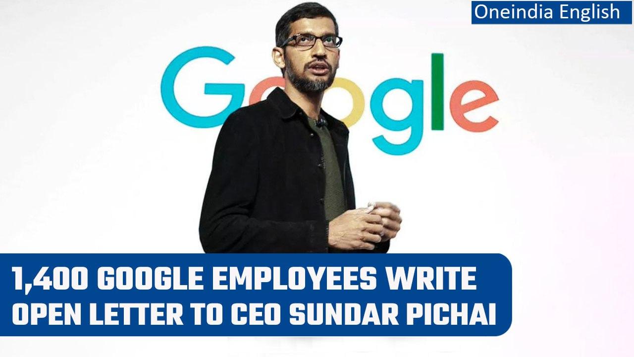 Google layoffs announced: An open letter written to Sundar Pichai by 1,400 employees | Oneindia News