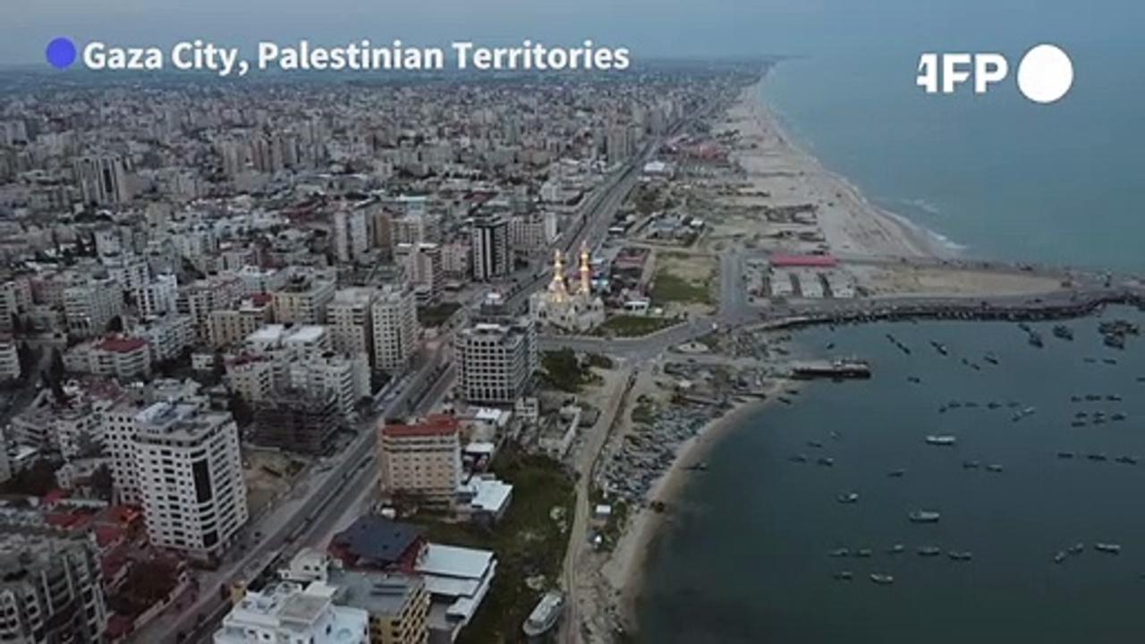 Gaza City on the first day of holy month of Ramadan