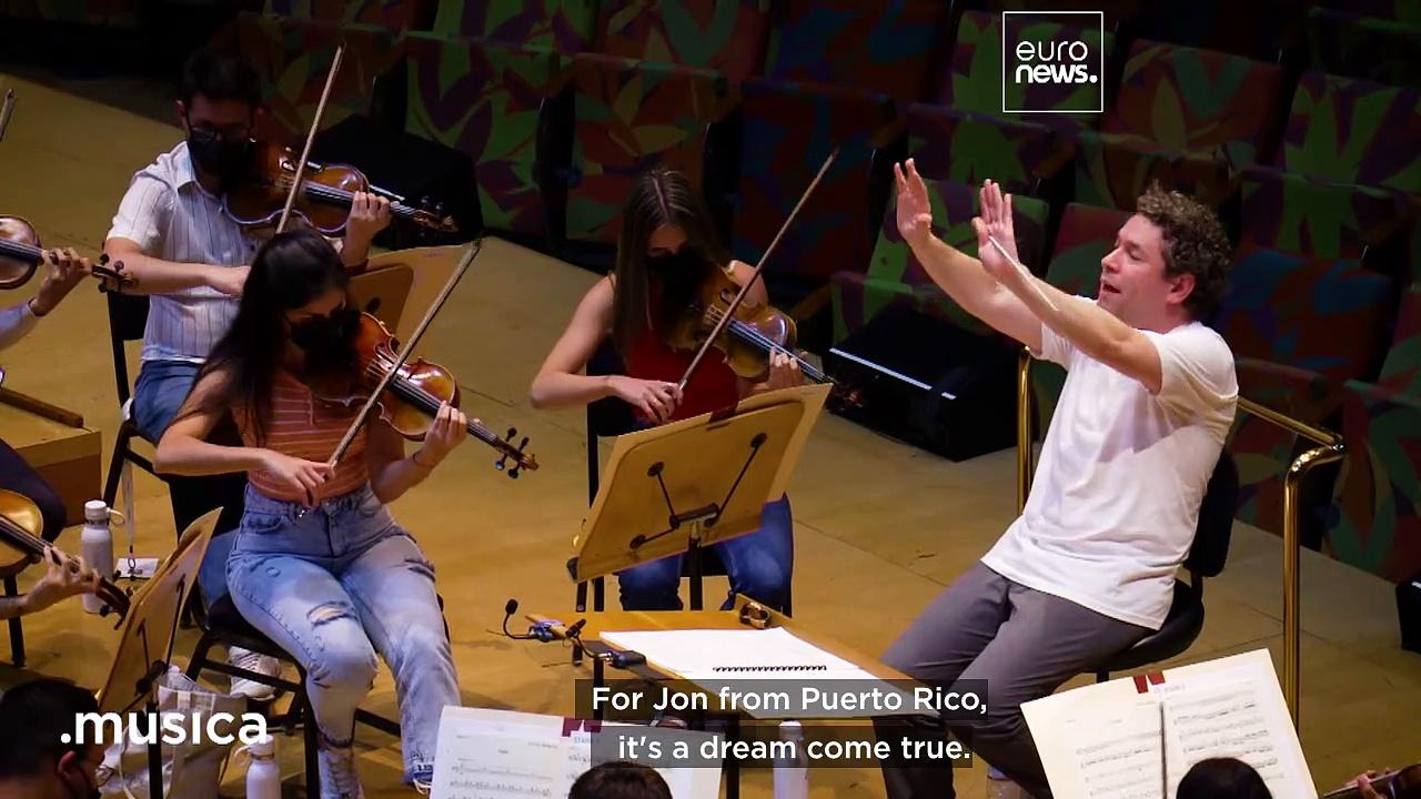 Venezuelan maestro Gustavo Dudamel inspires a new generation