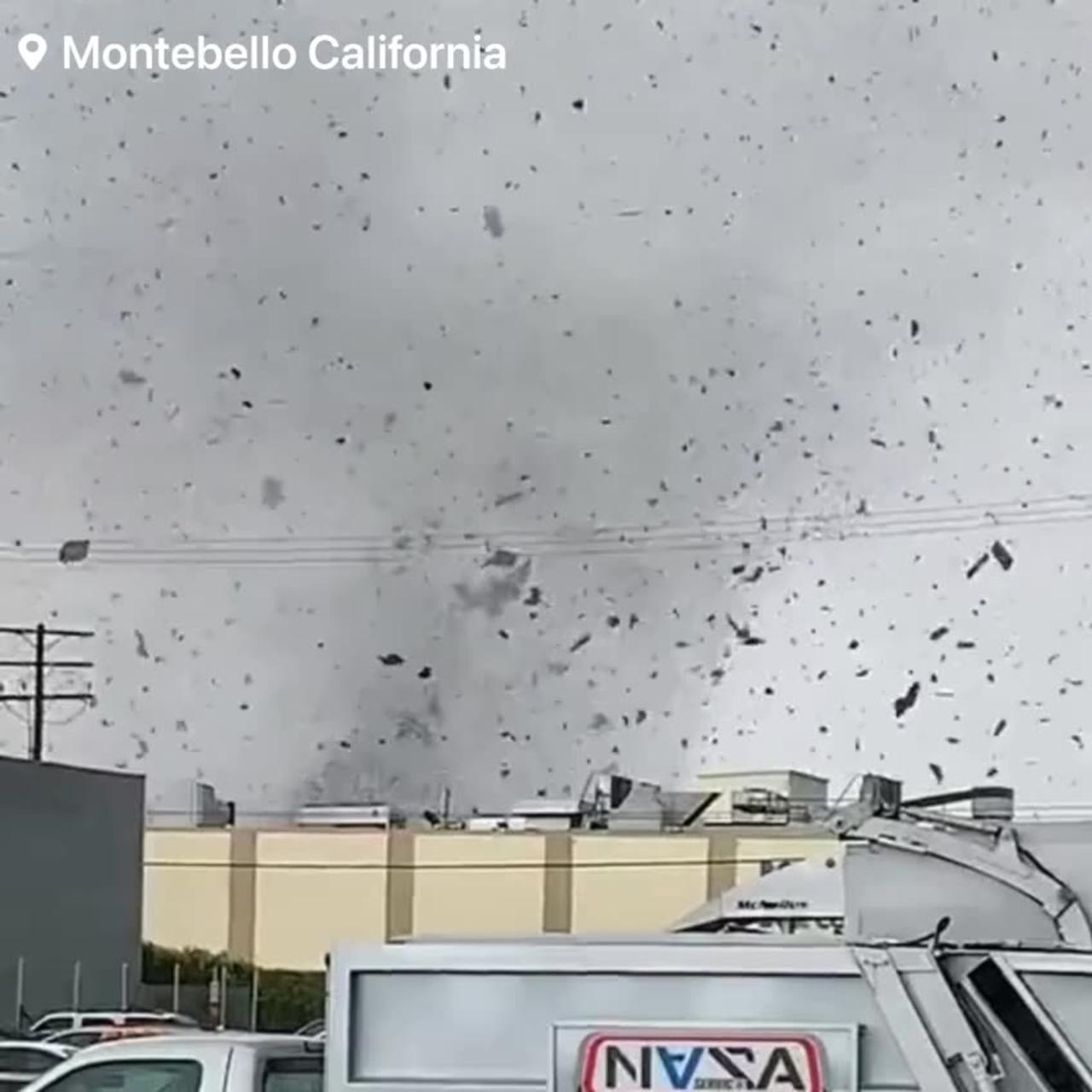 Extremely Rare Damaging Tornado Touches Down - One News Page VIDEO