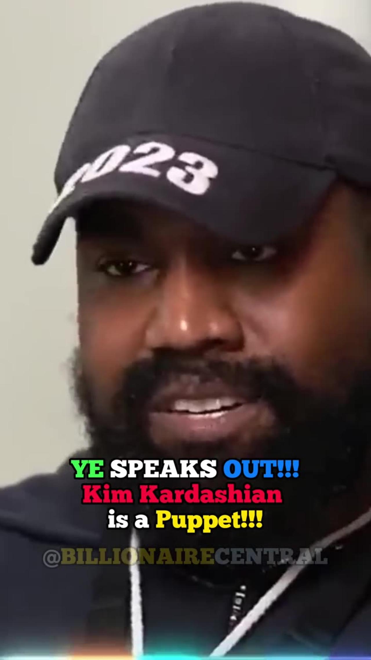 Kanye West on Kim Kardashian Controversial Behaviour #shorts