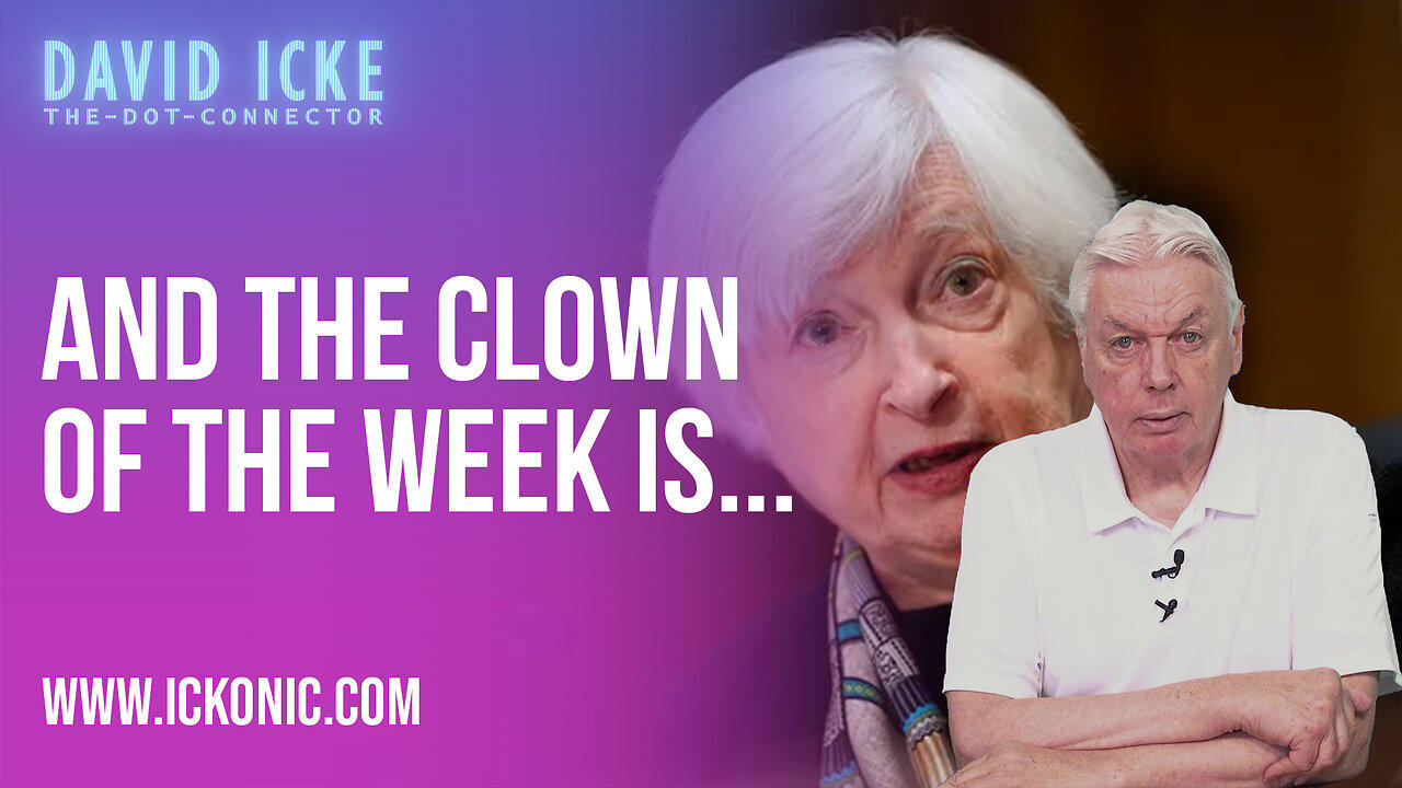 And the Clown of the Week is... | Streaming now on David Icke's The Dot Connector