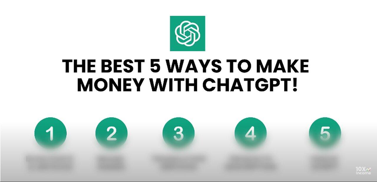 Fastest Way to MAKE MONEY With ChatGPT! (Chat gpt Tutorial)
