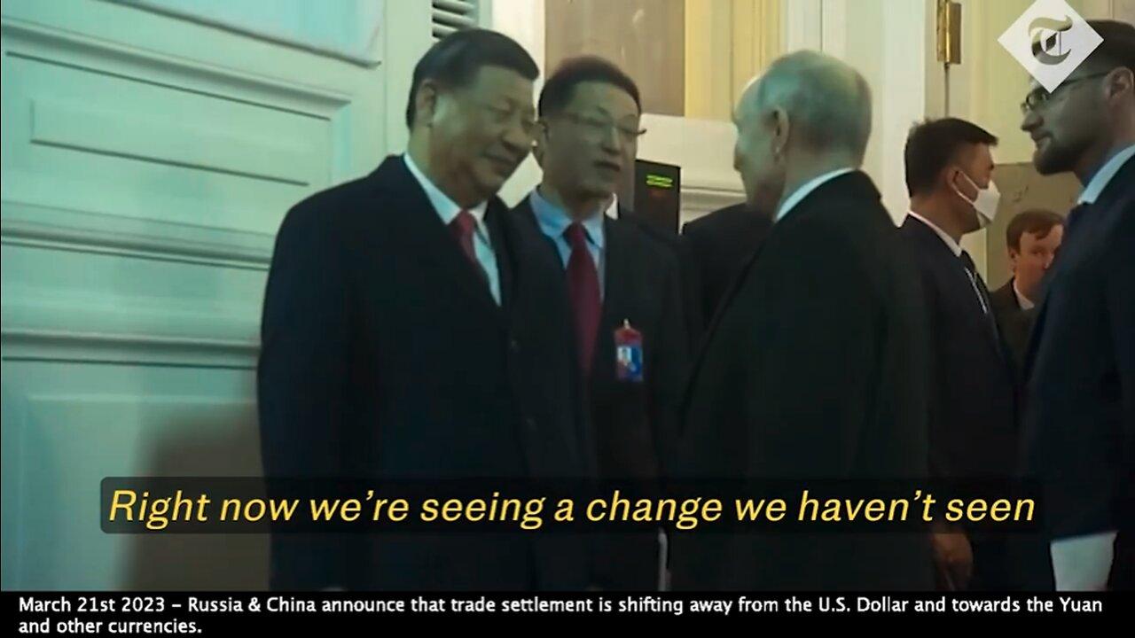 China & Russia | Was President Xi’s Statement to President Putin (Caught on HOT MIC) A Low Point In History for America? &