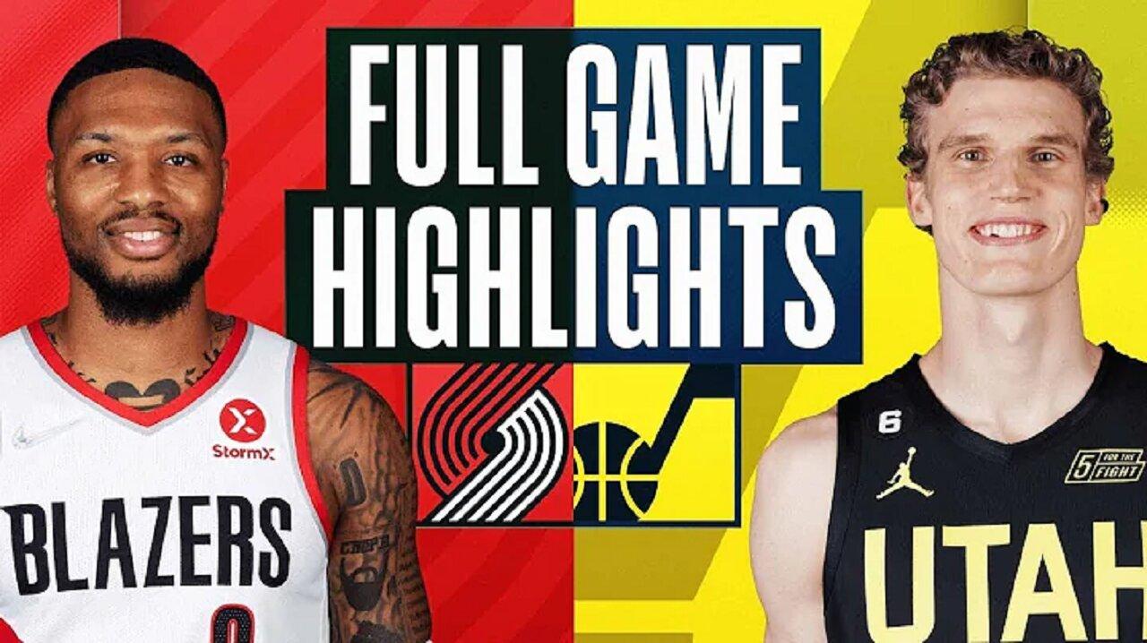 Portland Trail Blazers vs. Utah Jazz Full Game Highlights | Mar 22 | 2022-2023 NBA Season