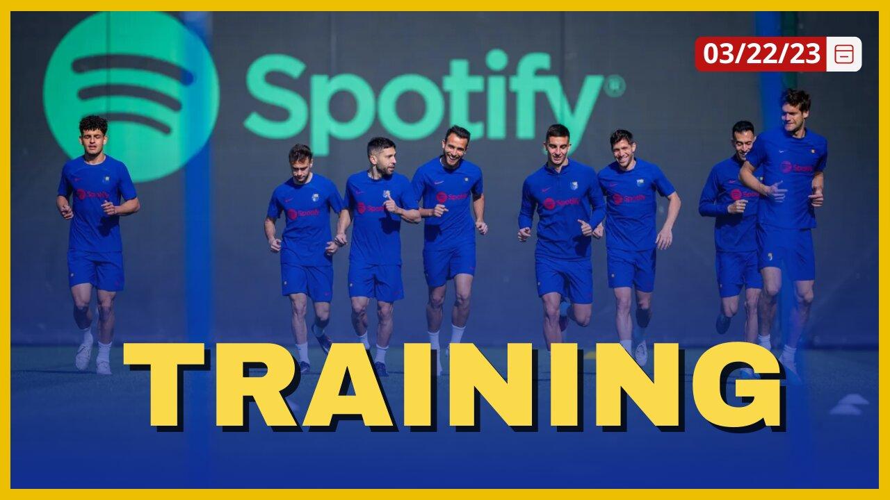 ⚽[BARCELONA FC TRAINING] 03/22/23 Training X Barça Atlétic I BARCELONA NEWS