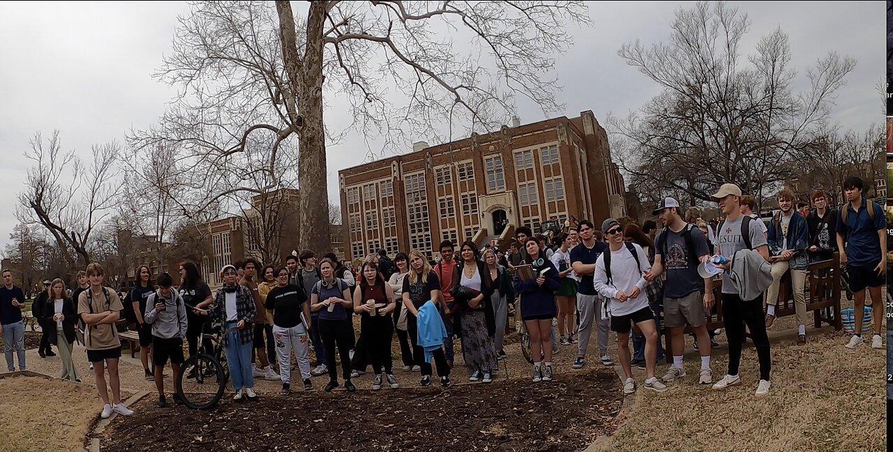 University of Oklahoma: A Wild, Rowdy, Massive Crowd: Contending w/ Homosexuals, Atheists, Hypocrites, And 1 Backslidden Christi
