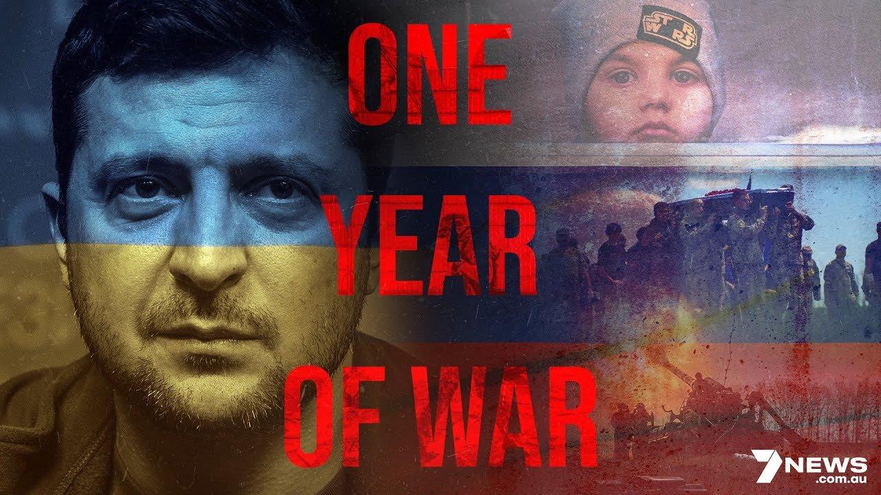Russia and Ukraine: a year of war - documentary.