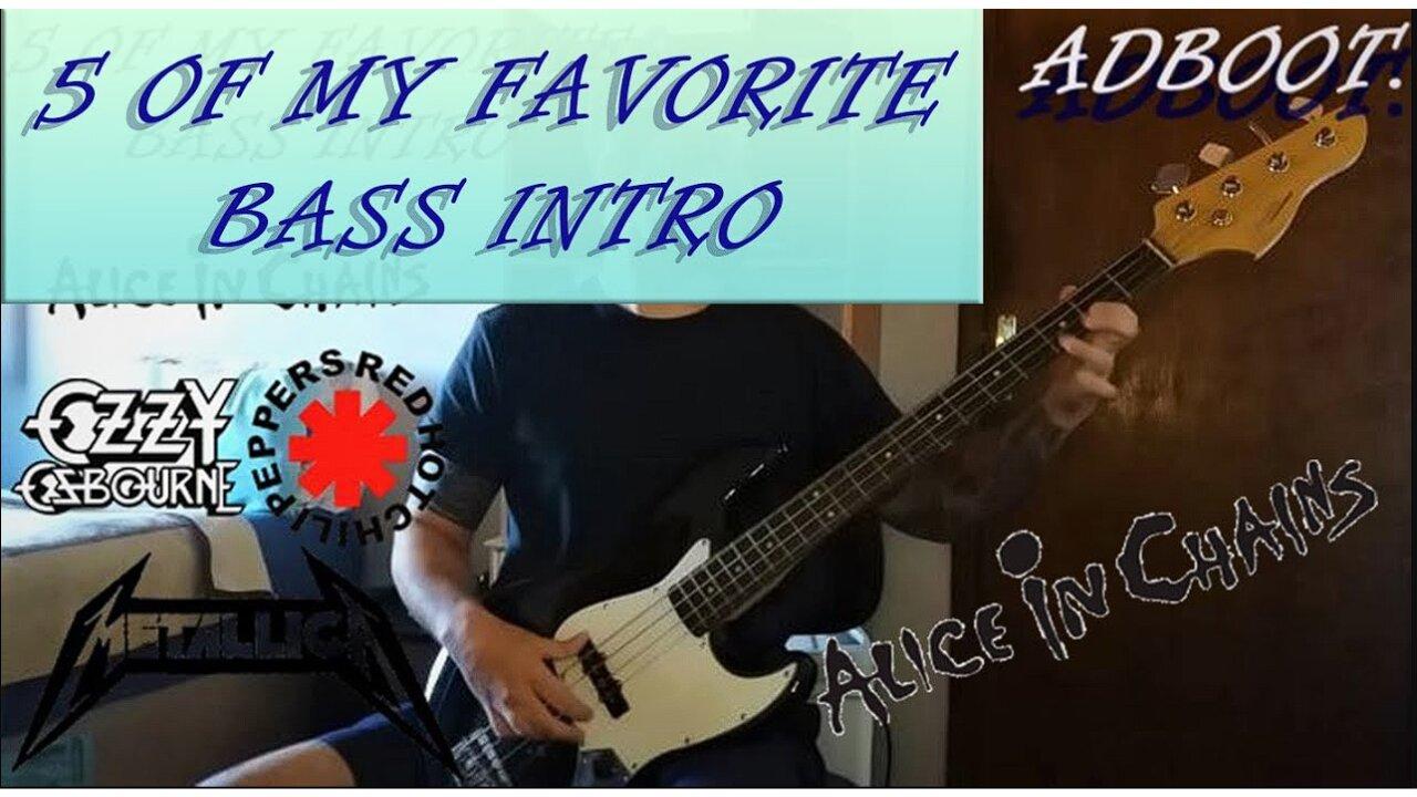 TOP 5 Bass Intros Metal/Rock (Amplitube 5) One News Page VIDEO