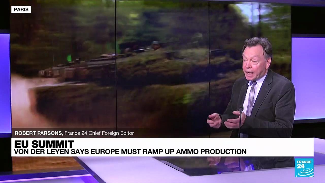 EU looks to forge plan for rushing ammo to Ukraine