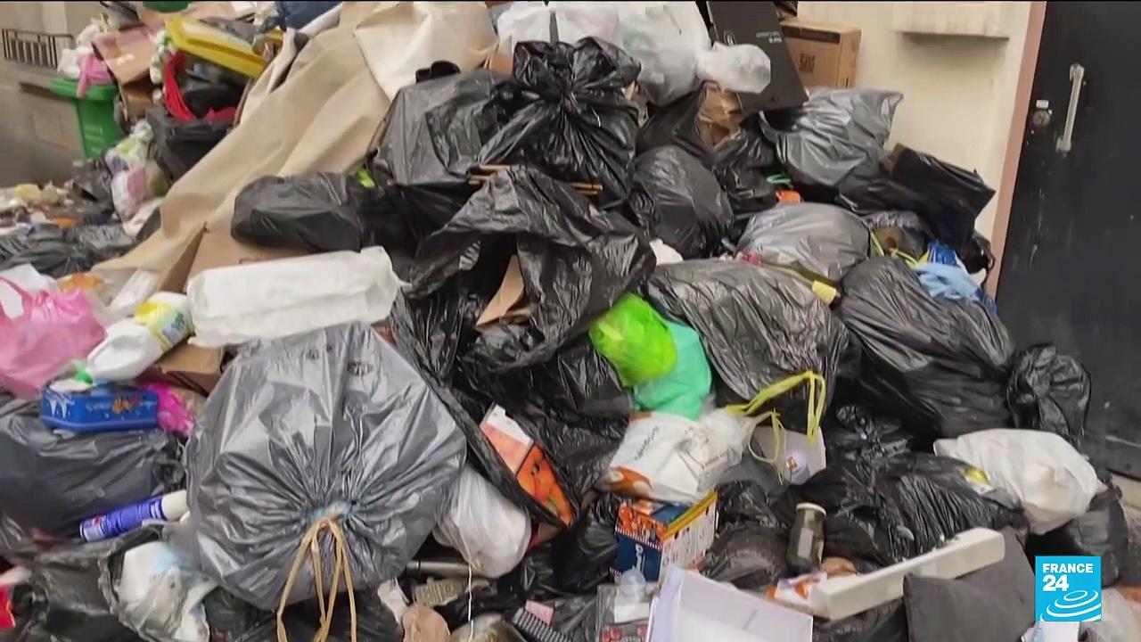 French garbage crisis: Trash pile up in Paris as collectors continue strike