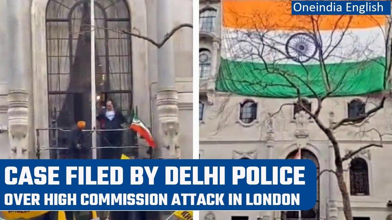 Delhi police files case over attack on Indian High commission in London | Oneindia News