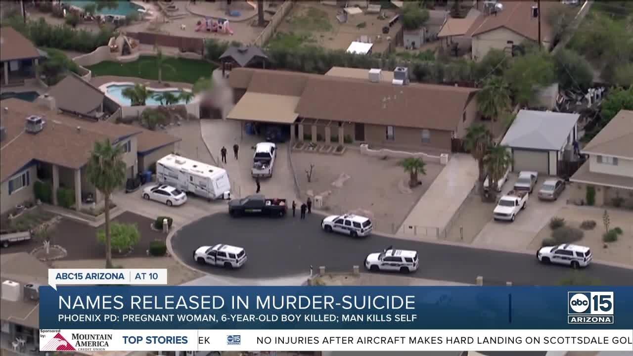 Names released in Phoenix murder-suicide