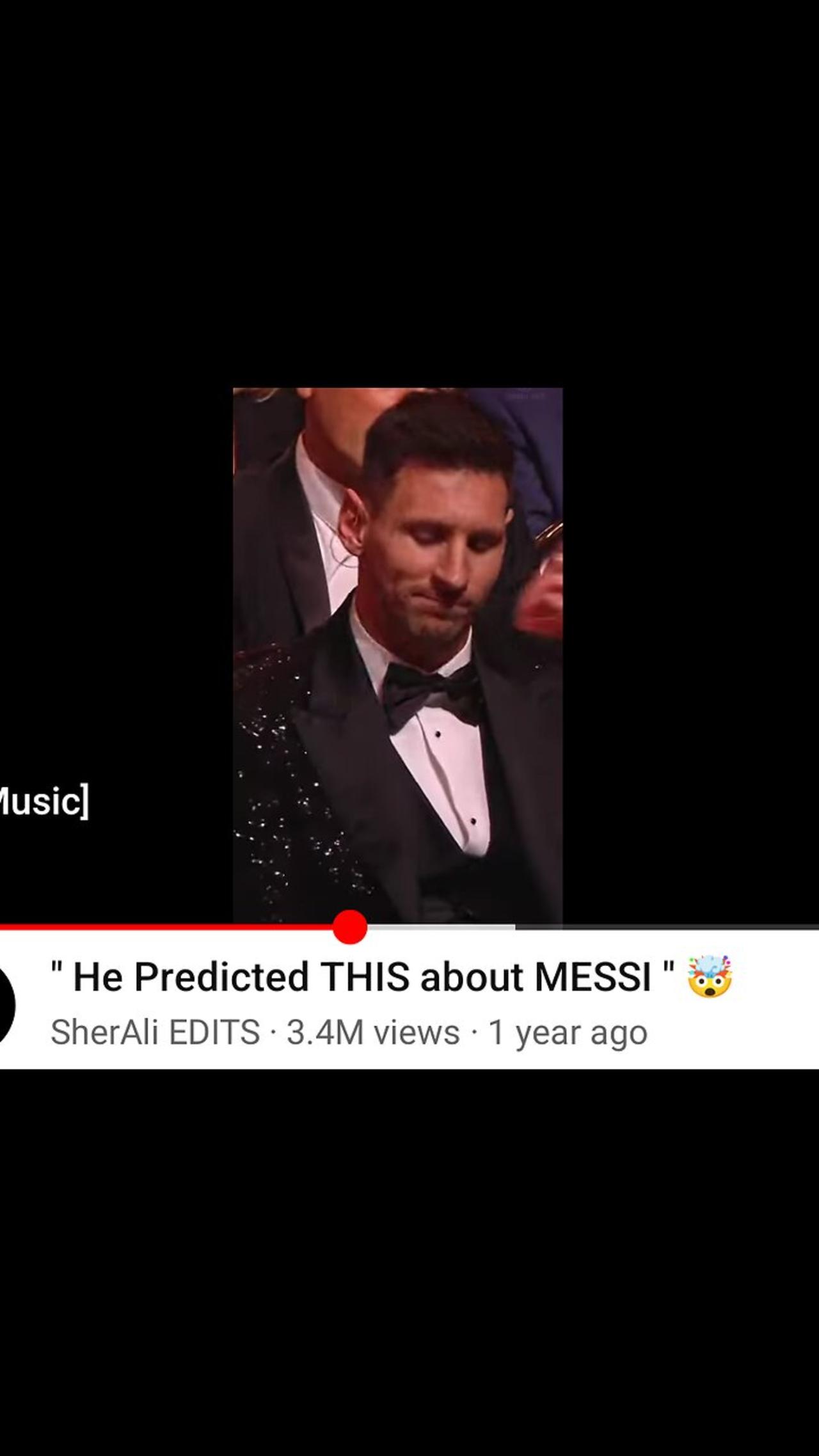 He Predicted THIS about MESSI