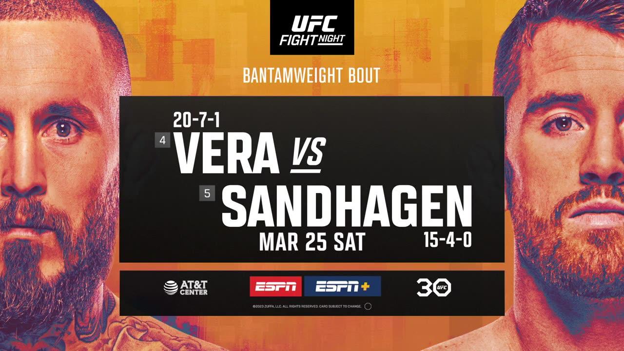 UFC San Antonio: Vera vs Sandhagen - March 25 | Fight Promo 2023 #ufc #powerslap