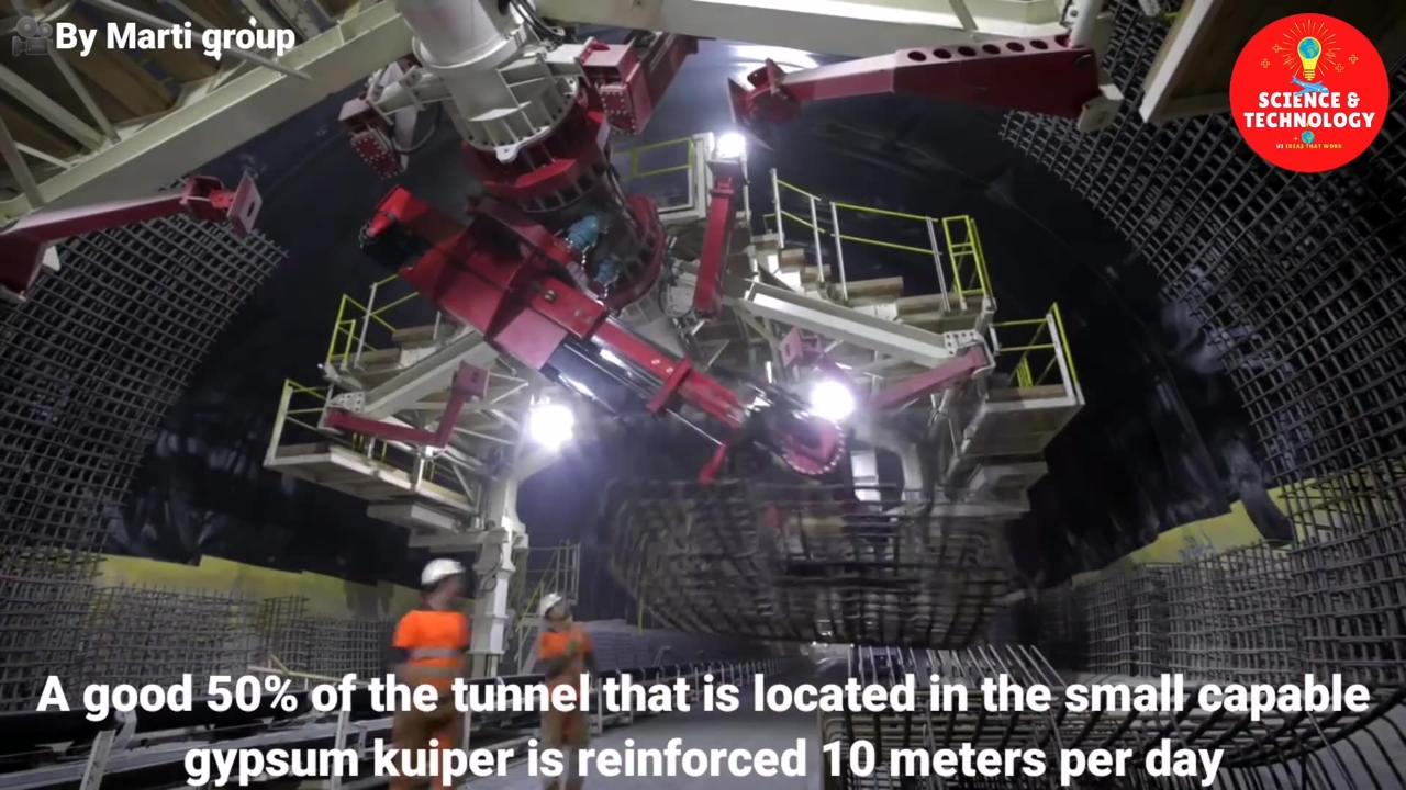 INCREDIBLE SWITZERLAND BIGGEST TUNNEL BORING MACHINE DIAMETER-HOW DOES TUNNEL BORING MACHINE WORK?