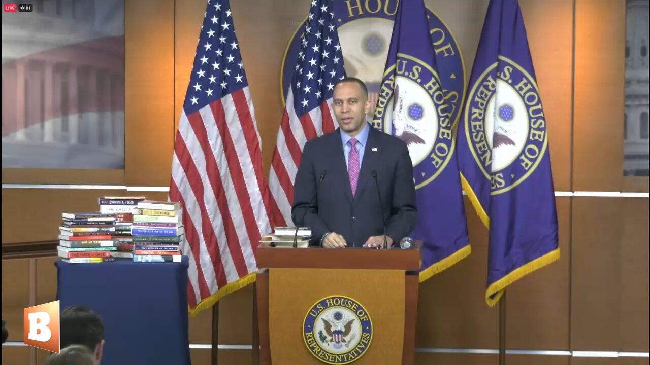 LIVE: Rep. Hakeem Jeffries holding news conference...