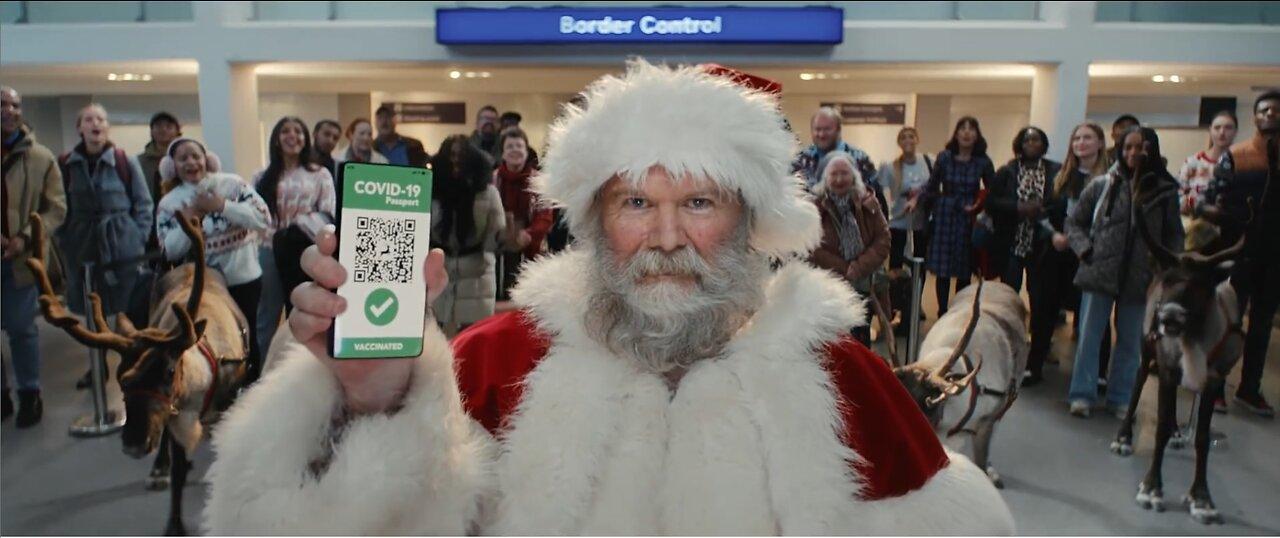 Santa can't come into the UK until he has a covid pass - Tesco imply