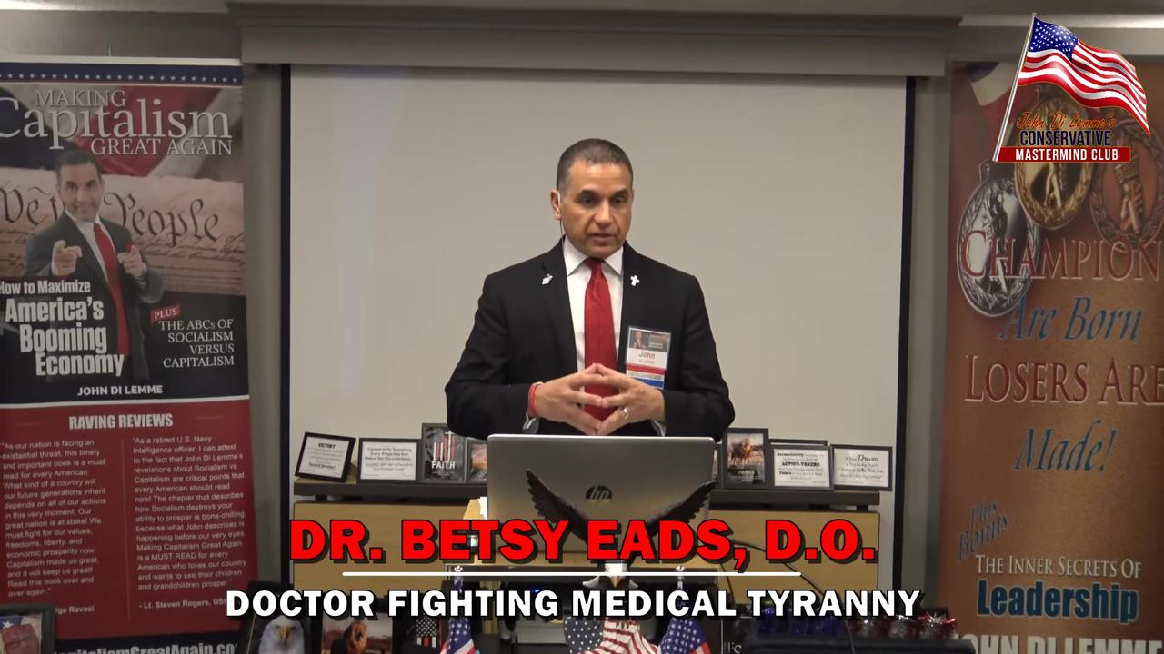 Dr. Betsy Eads EXPOSES the SCAM of the COVID Test!!!