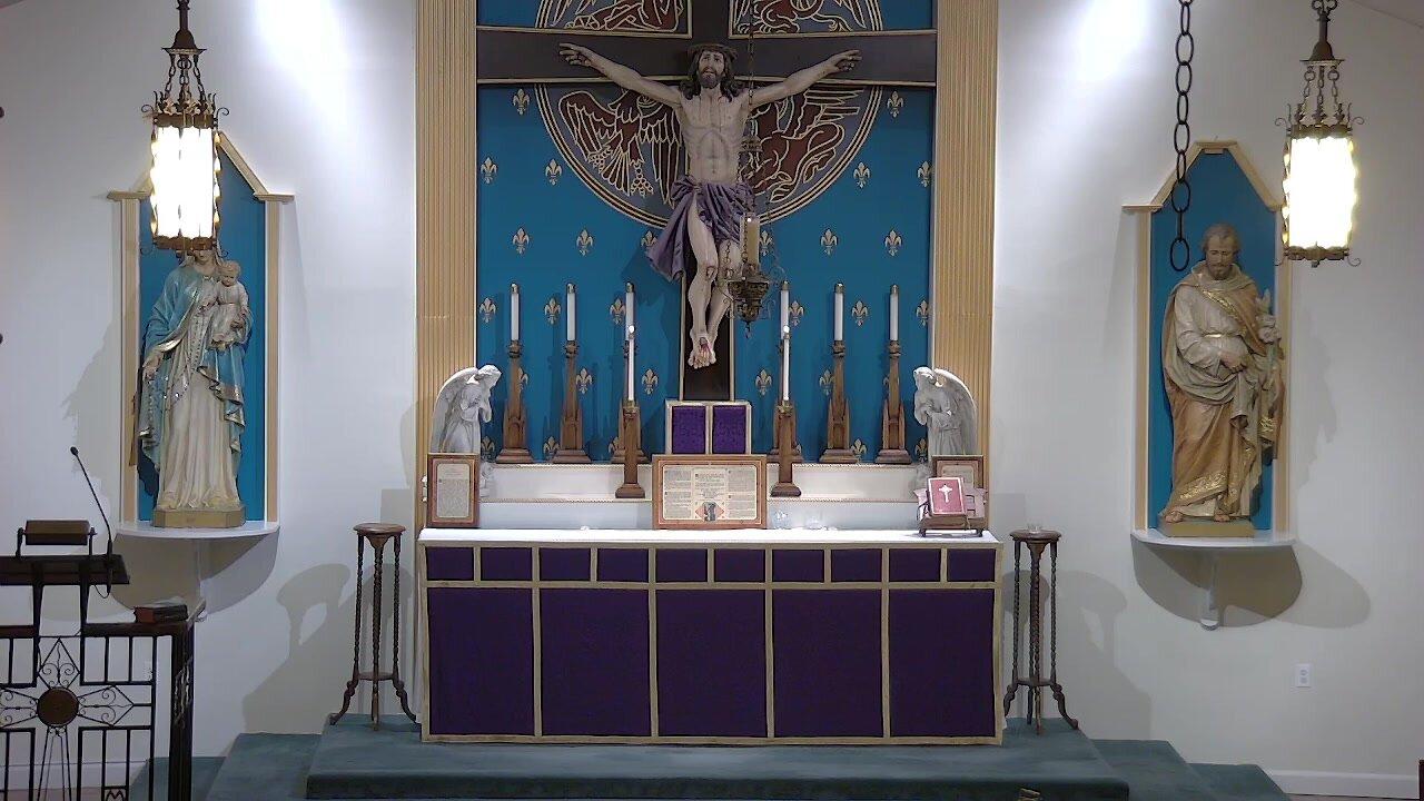 4th Friday in Lent - Traditional Latin Mass - March 24th, 2023