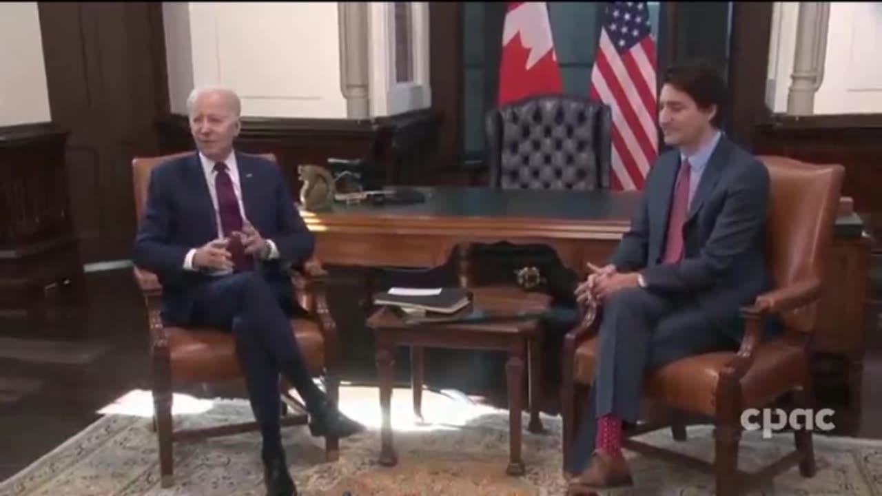 Joe Biden Tells The World There Is NO Difference Between American And Canadian Values