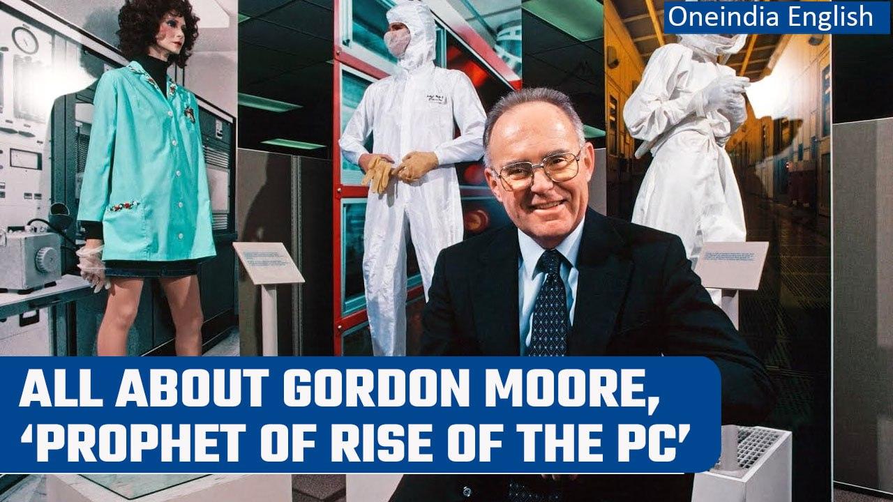Gordon Moore, Intel co-founder and creator of Moore's Law, dies aged 94 | Oneindia News