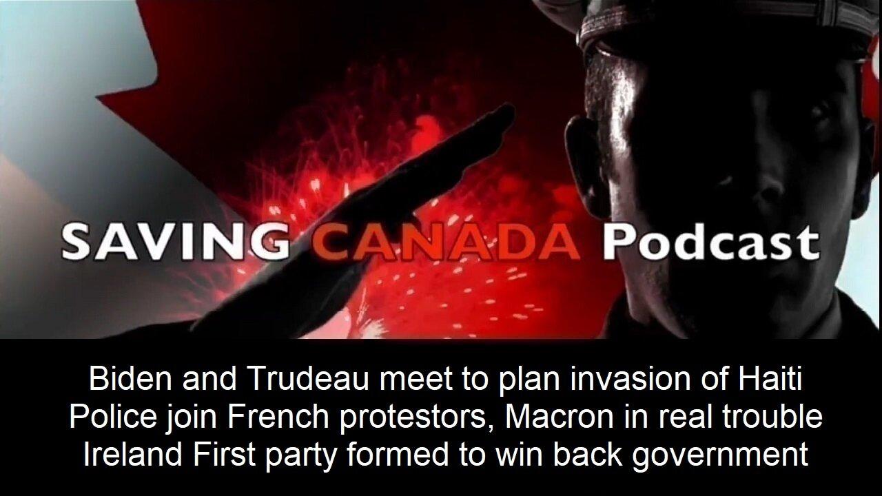 SCP202 - Trudeau and Biden meet to plan invasion of Haiti. CSIS implicates Liberal MP in treason.