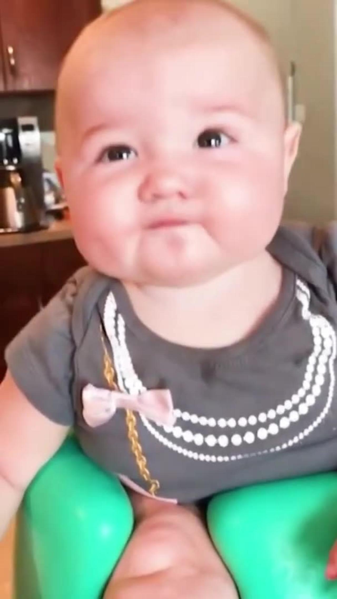 Funny Baby Videos | Baby Eating Fruits