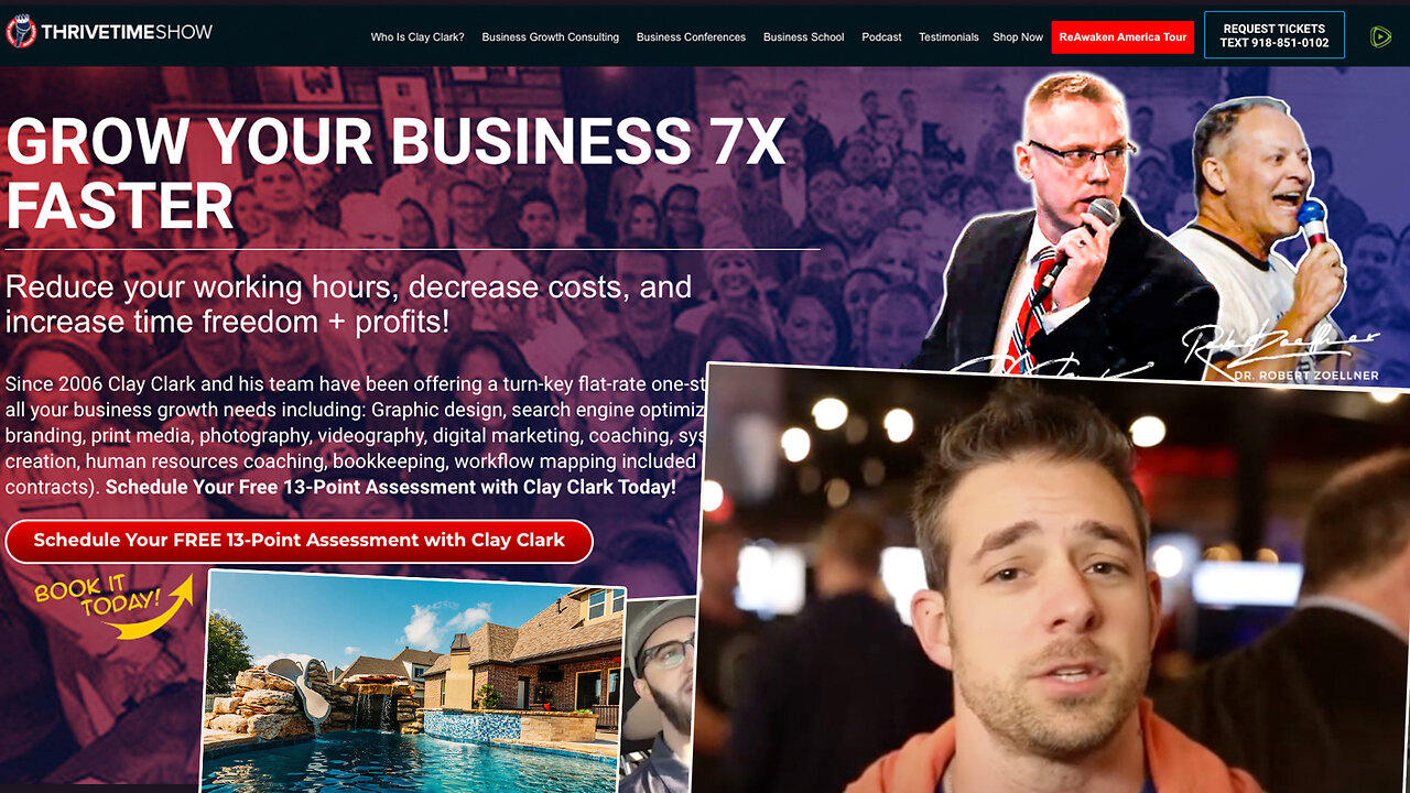 Business | Dr. Breck Kasbaum Shares How Clay Clark's Team Helped Him to DOUBLE His Business In 12 Months By Implementing Cl