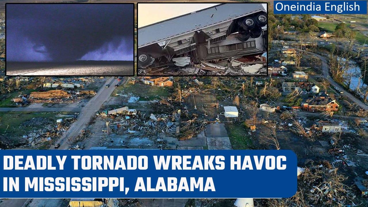 Mississippi Tornado brings devastation to the U.S. State, kills at least 26 | Oneindia News