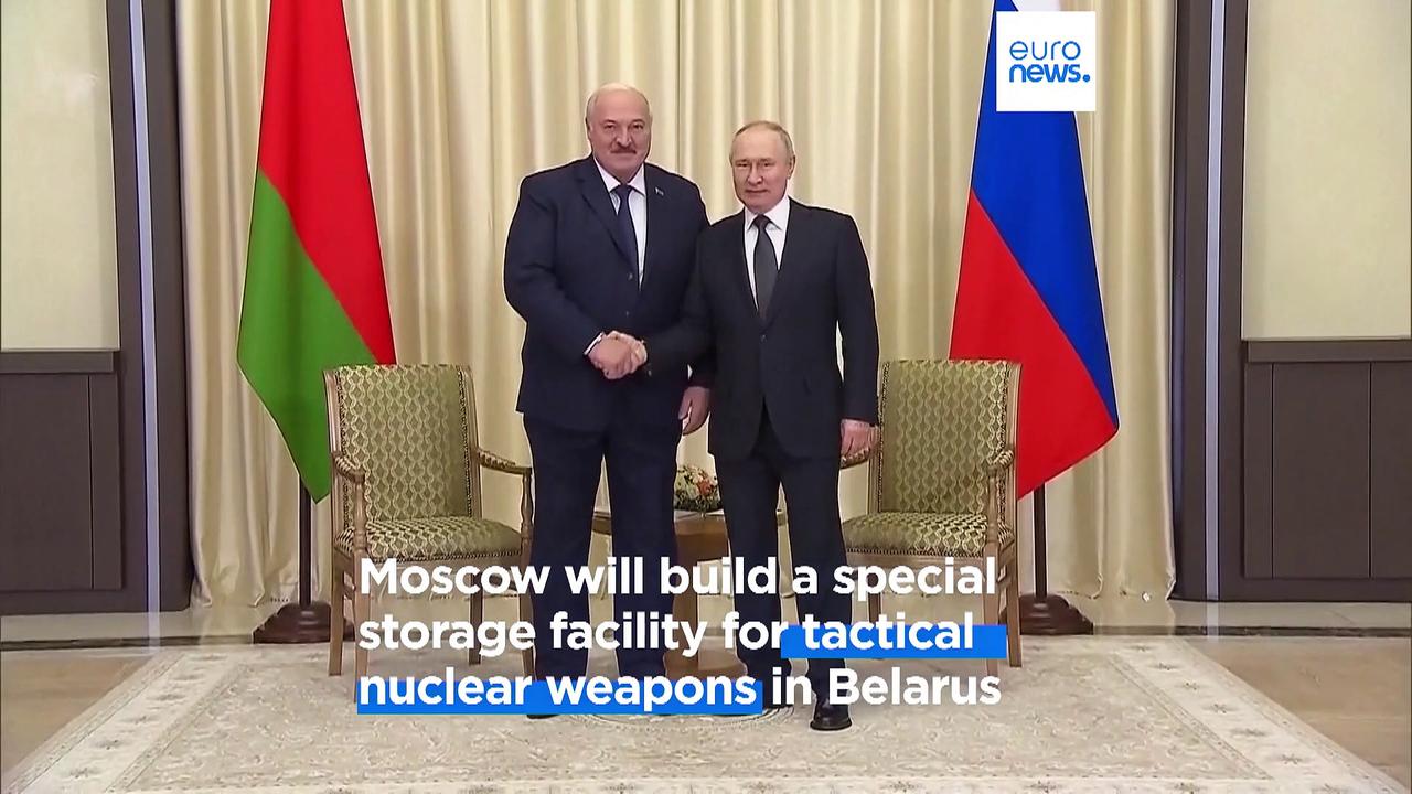 Putin says Russia will station tactical nukes in Belarus, sending a clear warning to the West
