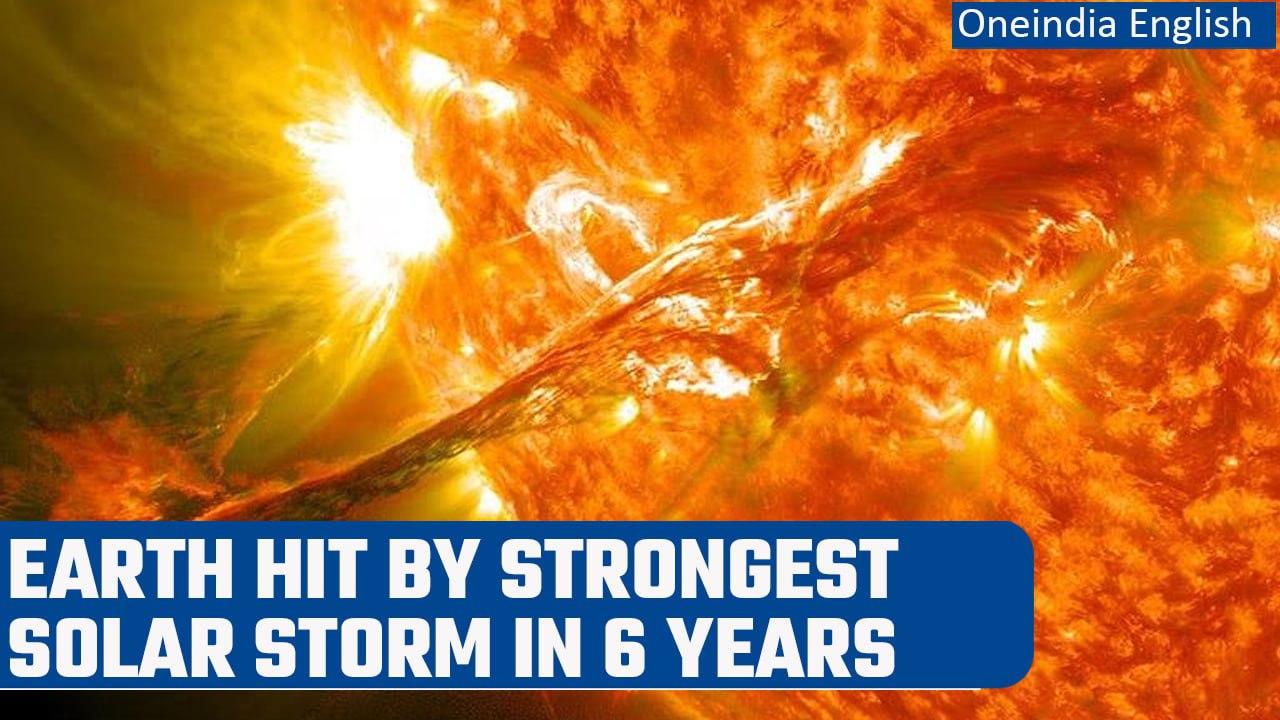 Severe solar storm hits Earth, strongest in the last 6 years | Oneindia News