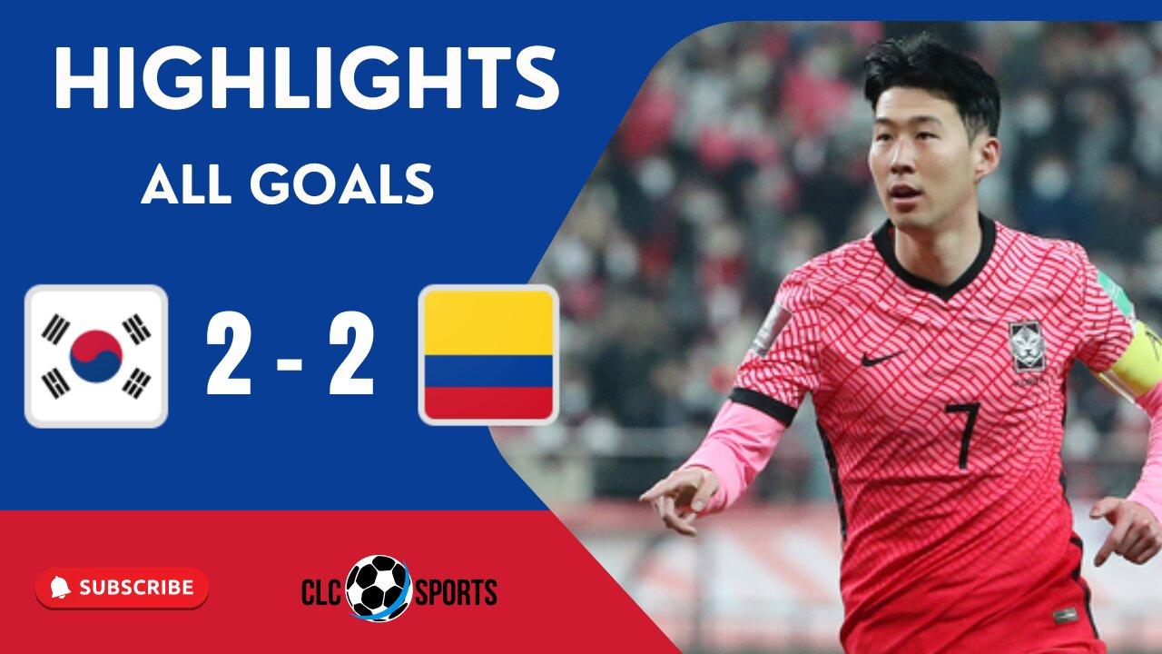South Korea vs Colombia | (2-2) Resumen y Goles
