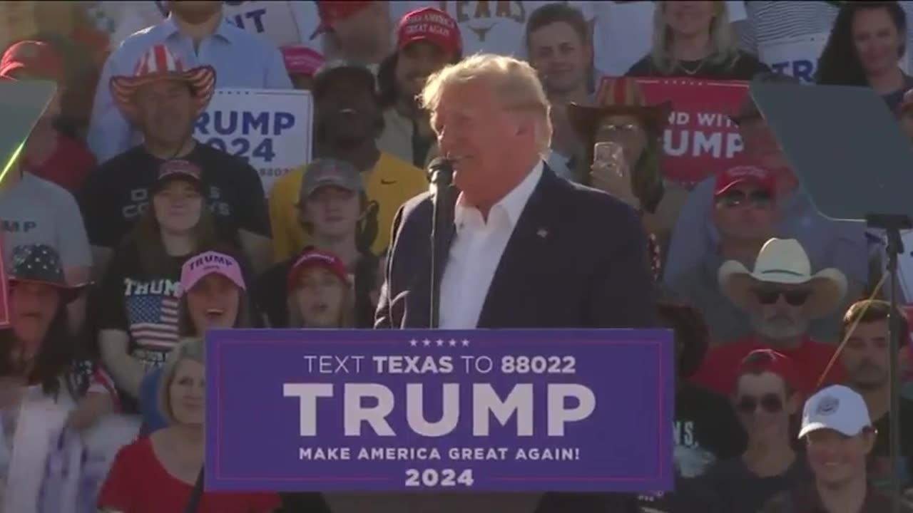 Trump holds first 2024 campaign rally in Waco, Texas - March 26, 2023
