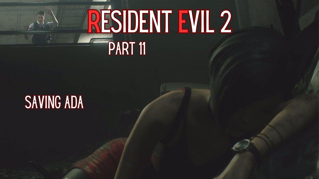 Resident Evil 2 Remake Part 11 - Saving Ada