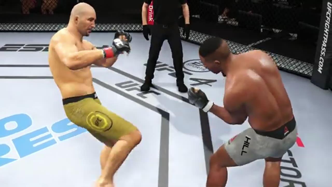 UFC 283 Glover Teixeira VS jamahal hill Full fight HD