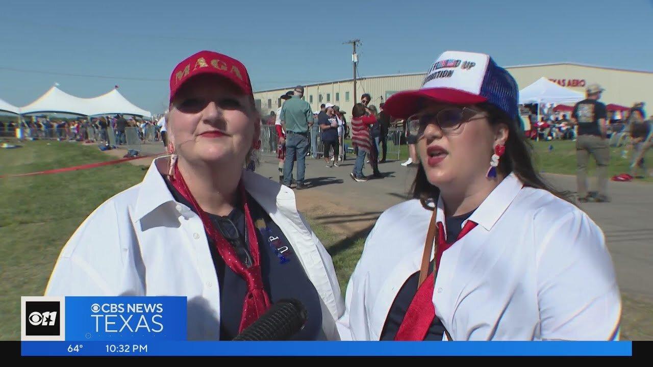 Trump supporters at Waco rally not concerned about potential criminal charges