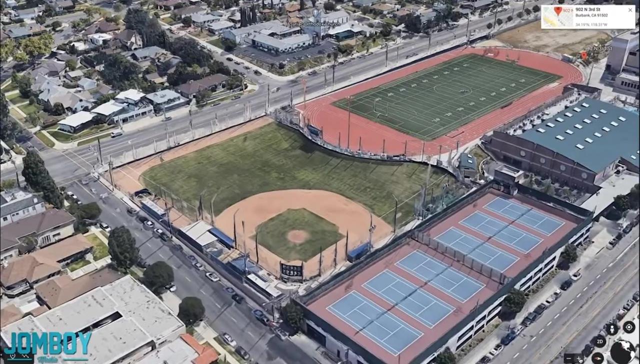 Weird High School Baseball Fields, a breakdown One News Page VIDEO