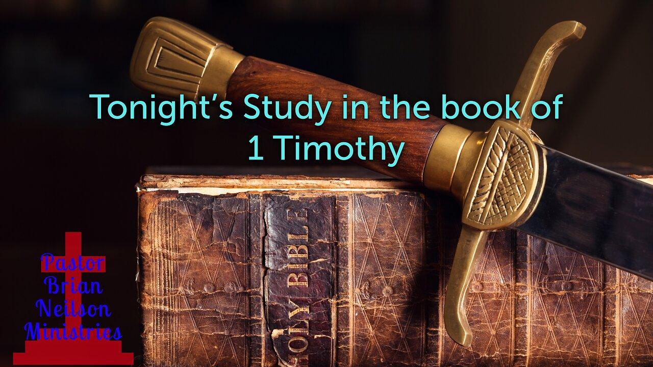 SNBS 1 Timothy 6:1-21 03/26/2023