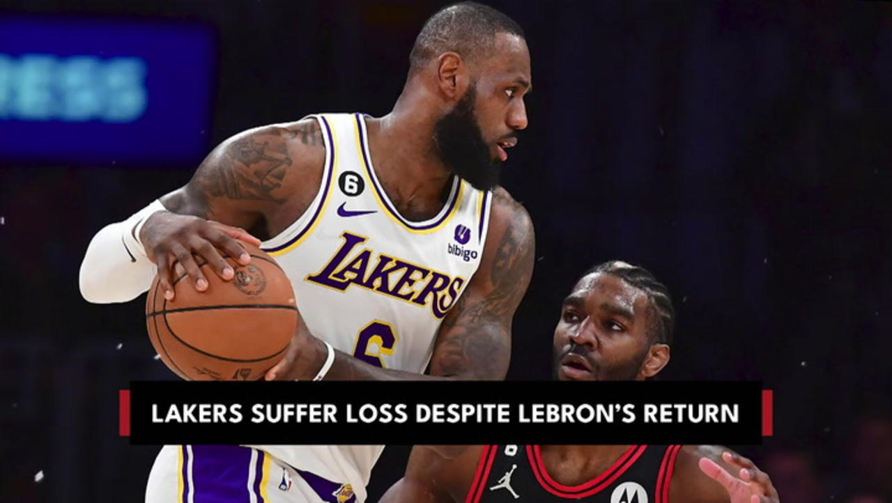 Lakers Lose in LeBron's Return, Mavericks Reeling and Dame Lillard May Be Shut Down
