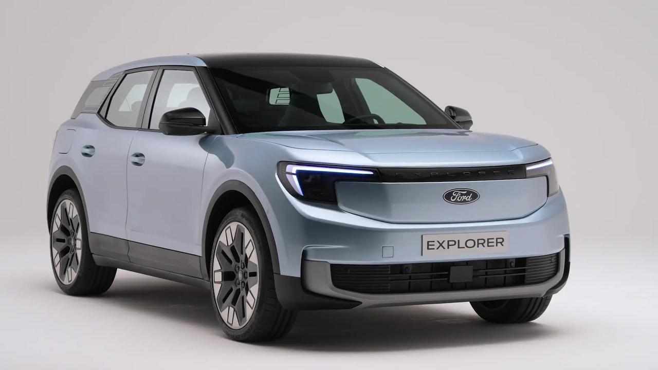 2023 New Ford Electric Explorer Exterior Design