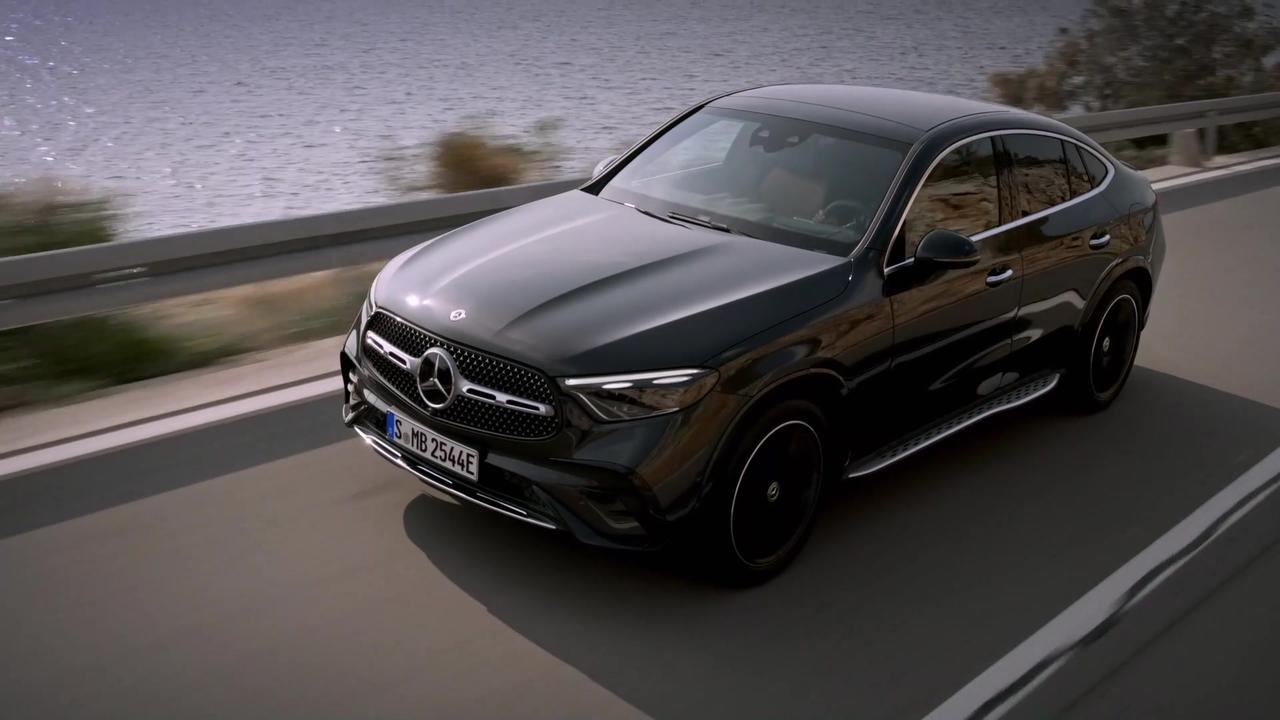 The new Mercedes-Benz GLC Coupe Driving Video