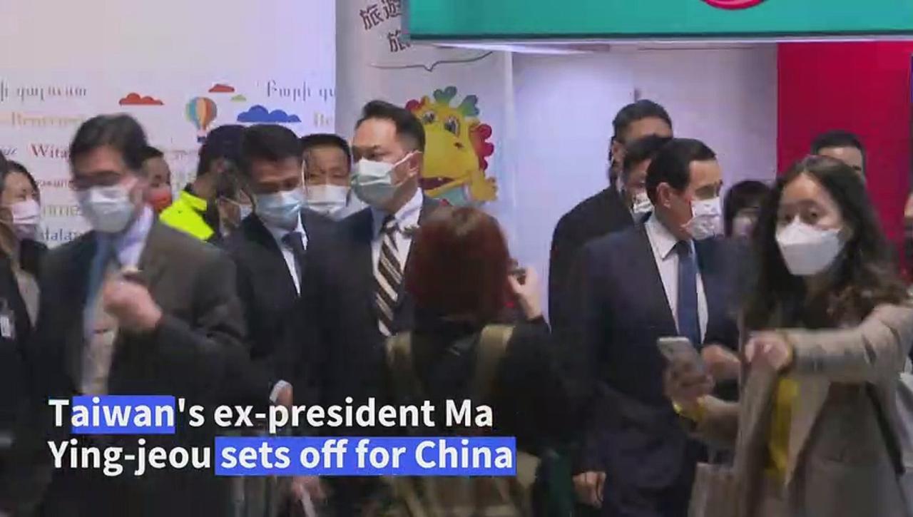 Taiwan ex-president Ma heads to China