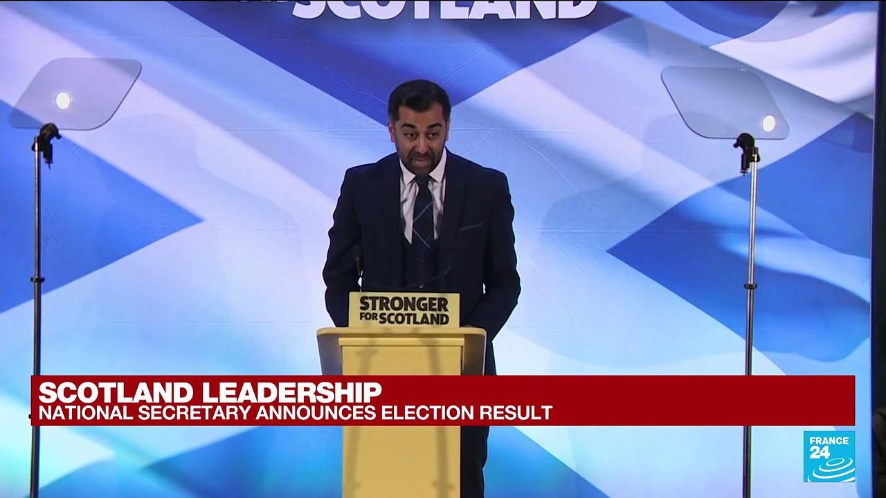 REPLAY: Humza Yousaf wins race to replace Sturgeon as Scotland's next leader